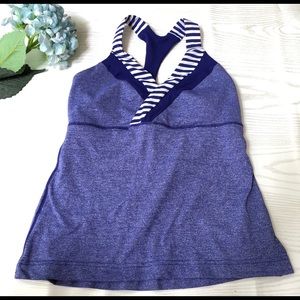 2/$35 Lululemon Tank top b purple workout tee